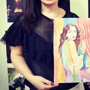 See through net Zara shirt